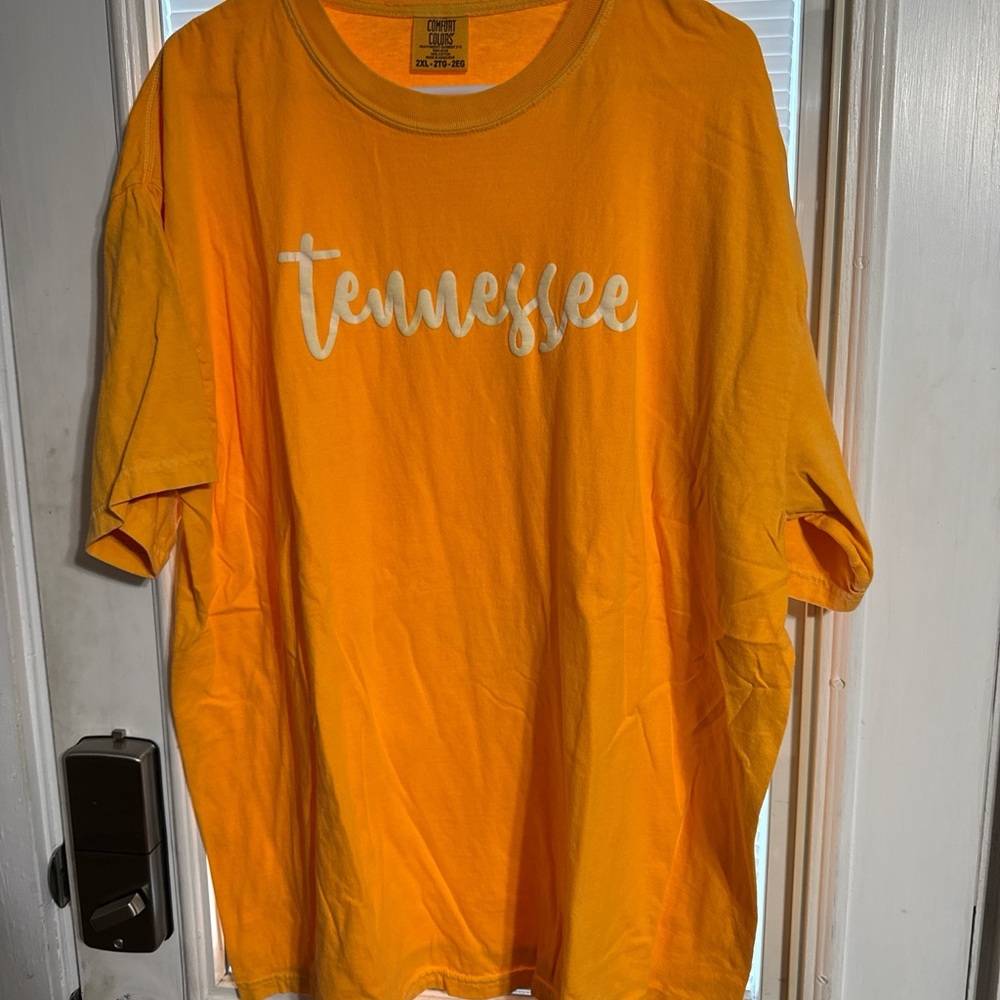 Comfort Colors Vibrant Orange Tennessee Tee